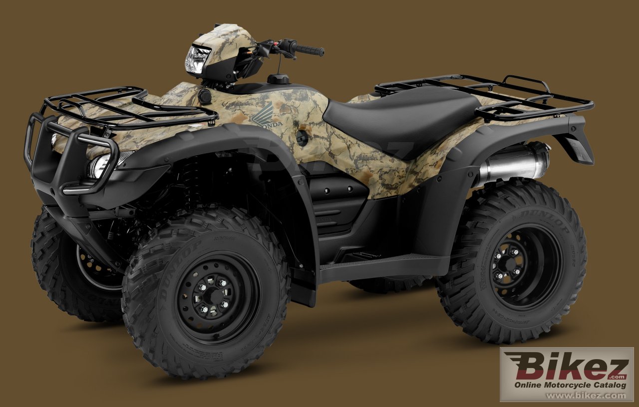 Big Honda fourtrax foreman 4x4 picture and wallpaper from Bikez.com